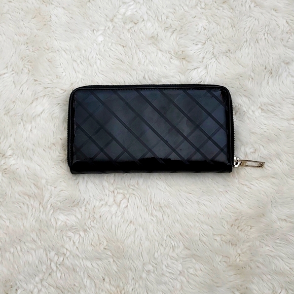 CHANEL Coco Mark  Enamel Black Long Wallet - Picture 4 of 13